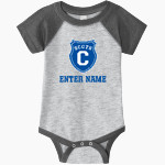 Covenant Scots Rabbit Skins Infant Baseball Fine Jersey Onesie Front Thumbnail