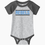 Boone County Rebels <span class="pdp-name-mascot">Boone County Rebels</span> Rabbit Skins Infant Baseball Fine Jersey Onesie Front Thumbnail