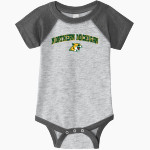 Northern Michigan Wildcats <span class="pdp-name-mascot">Northern Michigan Wildcats</span> Rabbit Skins Infant Baseball Fine Jersey Onesie Front Thumbnail