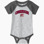 Creekside Seminoles <span class="pdp-name-mascot">Creekside Seminoles</span> Rabbit Skins Infant Baseball Fine Jersey Onesie Front Thumbnail
