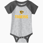 Computech Tigers <span class="pdp-name-mascot">Computech Middle School Tigers</span> Rabbit Skins Infant Baseball Fine Jersey Onesie Front Thumbnail
