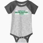Salem Baptist Vikings Rabbit Skins Infant Baseball Fine Jersey Onesie Front Thumbnail