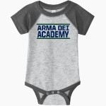 Arma Dei Academy Arma Dei Academy Rabbit Skins Infant Baseball Fine Jersey Onesie Front Thumbnail