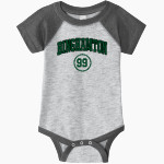 Binghamton University Rabbit Skins Infant Baseball Fine Jersey Onesie Front Thumbnail