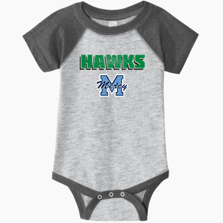 Rabbit Skins Infant Baseball Fine Jersey Onesie