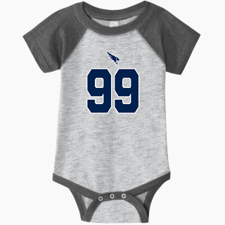 Rabbit Skins Infant Baseball Fine Jersey Onesie