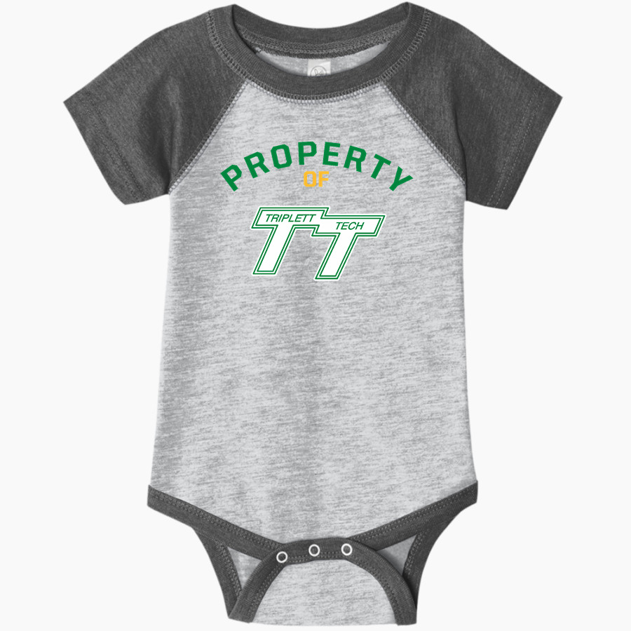 Triplett Tech Rabbit Skins Infant Baseball Fine Jersey Onesie
