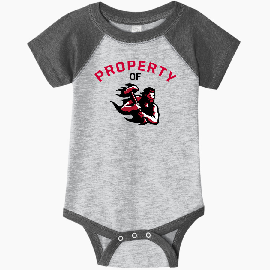 California University of Pennsylvania Rabbit Skins Infant Baseball Fine Jersey Onesie