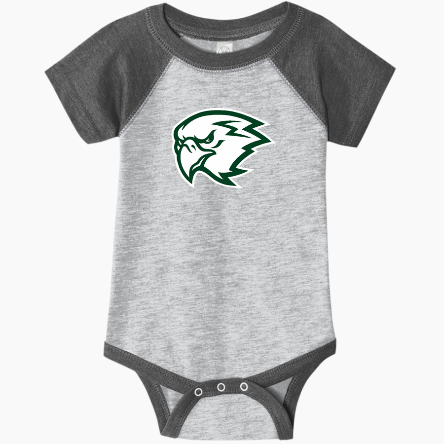 Holy Trinity Catholic Eagles Rabbit Skins Infant Baseball Fine Jersey Onesie