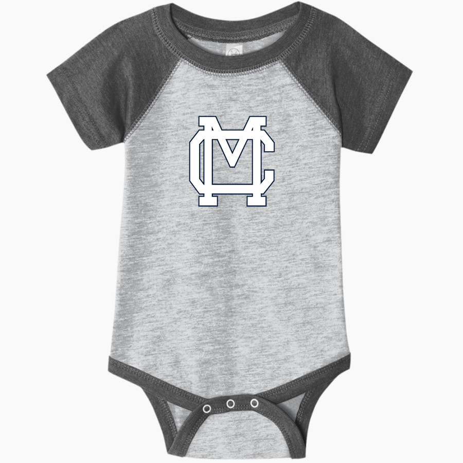 Marin Catholic Wildcats Rabbit Skins Infant Baseball Fine Jersey Onesie