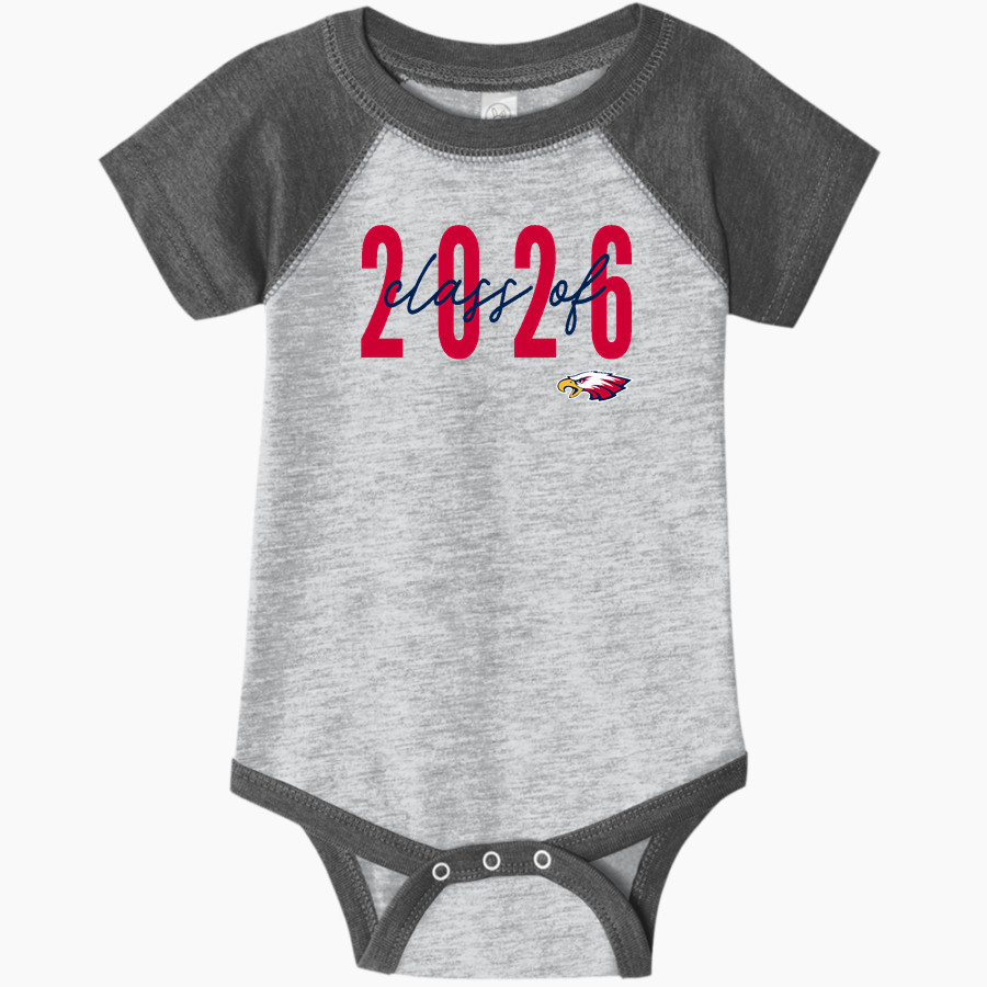 Milton Eagles Rabbit Skins Infant Baseball Fine Jersey Onesie