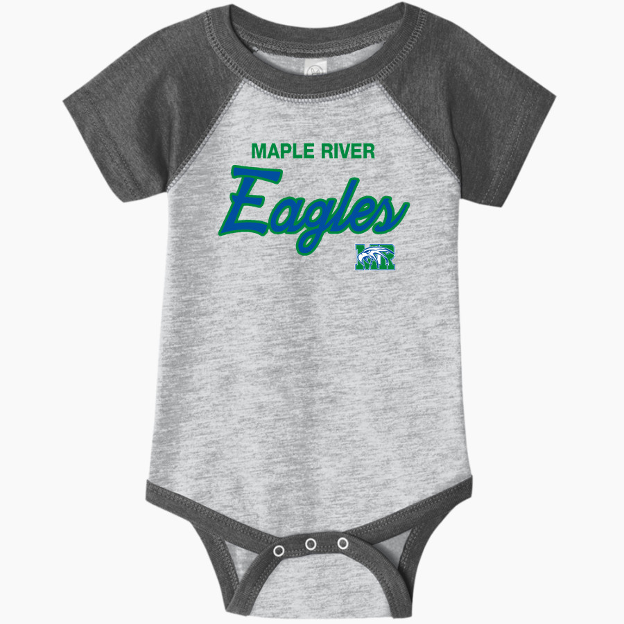 Maple River Eagles <span class="pdp-name-mascot">Maple River Eagles</span> Rabbit Skins Infant Baseball Fine Jersey Onesie
