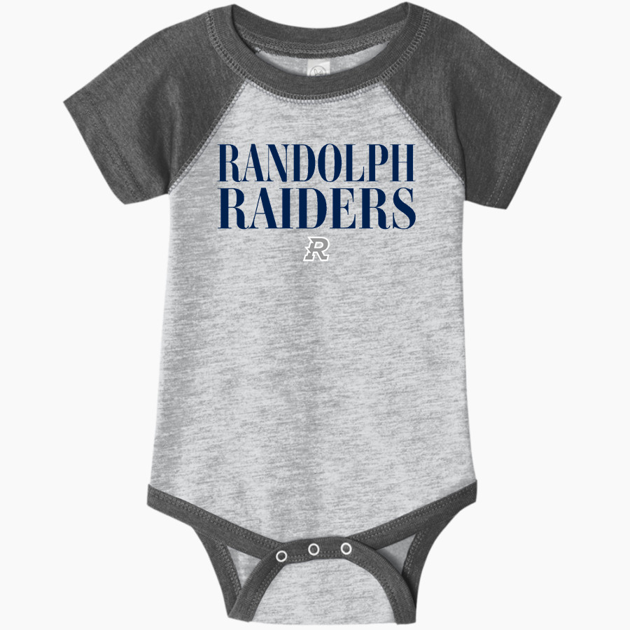 Randolph Raiders <span class="pdp-name-mascot">Randolph Raiders</span> Rabbit Skins Infant Baseball Fine Jersey Onesie