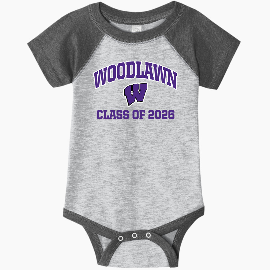 Woodlawn Panthers <span class="pdp-name-mascot">Woodlawn Panthers</span> Rabbit Skins Infant Baseball Fine Jersey Onesie