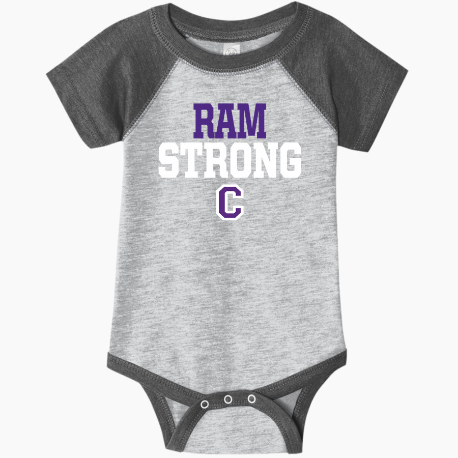 Cornell Rams <span class="pdp-name-mascot">Cornell Rams</span> Rabbit Skins Infant Baseball Fine Jersey Onesie