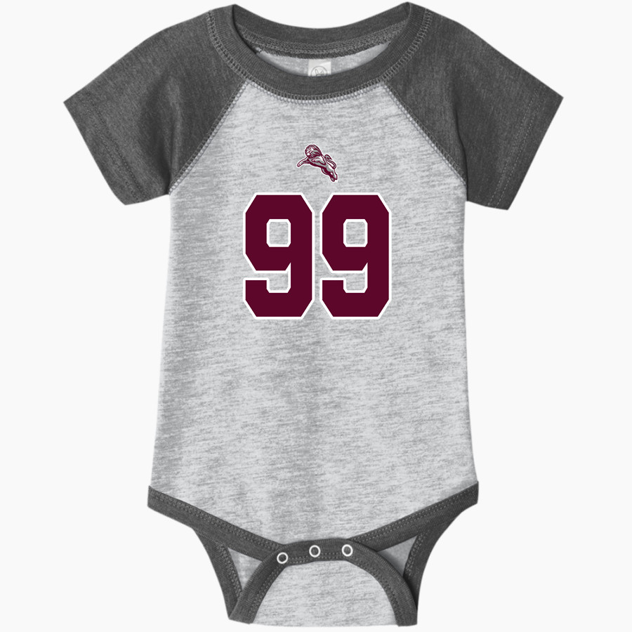 Ludlow Lions <span class="pdp-name-mascot">Lions</span> Rabbit Skins Infant Baseball Fine Jersey Onesie