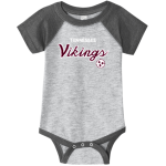 Tennessee Vikings <span class="pdp-name-mascot">Tennessee Vikings</span> Rabbit Skins Infant Baseball Fine Jersey Onesie Front Thumbnail