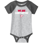 CONSTANTINE HIGH SCHOOL FALCONS <span class="pdp-name-mascot">CONSTANTINE FALCONS</span> Rabbit Skins Infant Baseball Fine Jersey Onesie Front Thumbnail