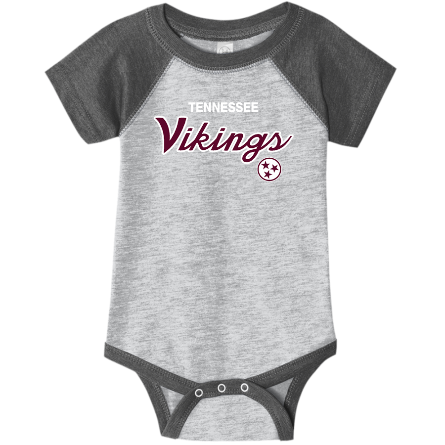Tennessee Vikings <span class="pdp-name-mascot">Tennessee Vikings</span> Rabbit Skins Infant Baseball Fine Jersey Onesie