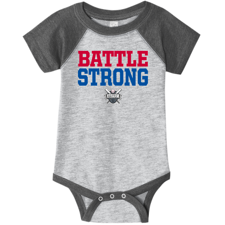 Millard United Battle <span class="pdp-name-mascot">Millard United Battle Baseball</span> Rabbit Skins Infant Baseball Fine Jersey Onesie