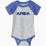 AFCA <span class="pdp-name-mascot">Afca Texas</span> Rabbit Skins Infant Baseball Fine Jersey Onesie Front Thumbnail