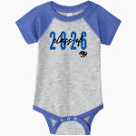 Central Panthers Rabbit Skins Infant Baseball Fine Jersey Onesie Front Thumbnail