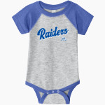 WEST LAURENS HIGH SCHOOL RAIDERS <span class="pdp-name-mascot">WEST LAURENS RAIDERS</span> Rabbit Skins Infant Baseball Fine Jersey Onesie Front Thumbnail