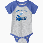 Alice Drive Hawks Rabbit Skins Infant Baseball Fine Jersey Onesie Front Thumbnail