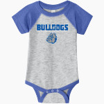 DURAND HIGH SCHOOL BULLDOGS <span class="pdp-name-mascot">DURAND BULLDOGS</span> Rabbit Skins Infant Baseball Fine Jersey Onesie Front Thumbnail