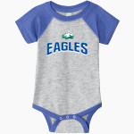 Carver Community Eagles <span class="pdp-name-mascot">Carver Community Eagles</span> Rabbit Skins Infant Baseball Fine Jersey Onesie Front Thumbnail