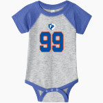 FreedomProject Academy Rabbit Skins Infant Baseball Fine Jersey Onesie Front Thumbnail