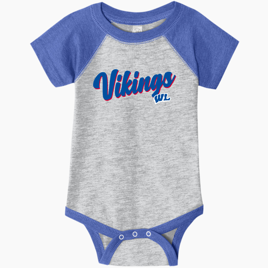 Wisconsin Lutheran Vikings Rabbit Skins Infant Baseball Fine Jersey Onesie