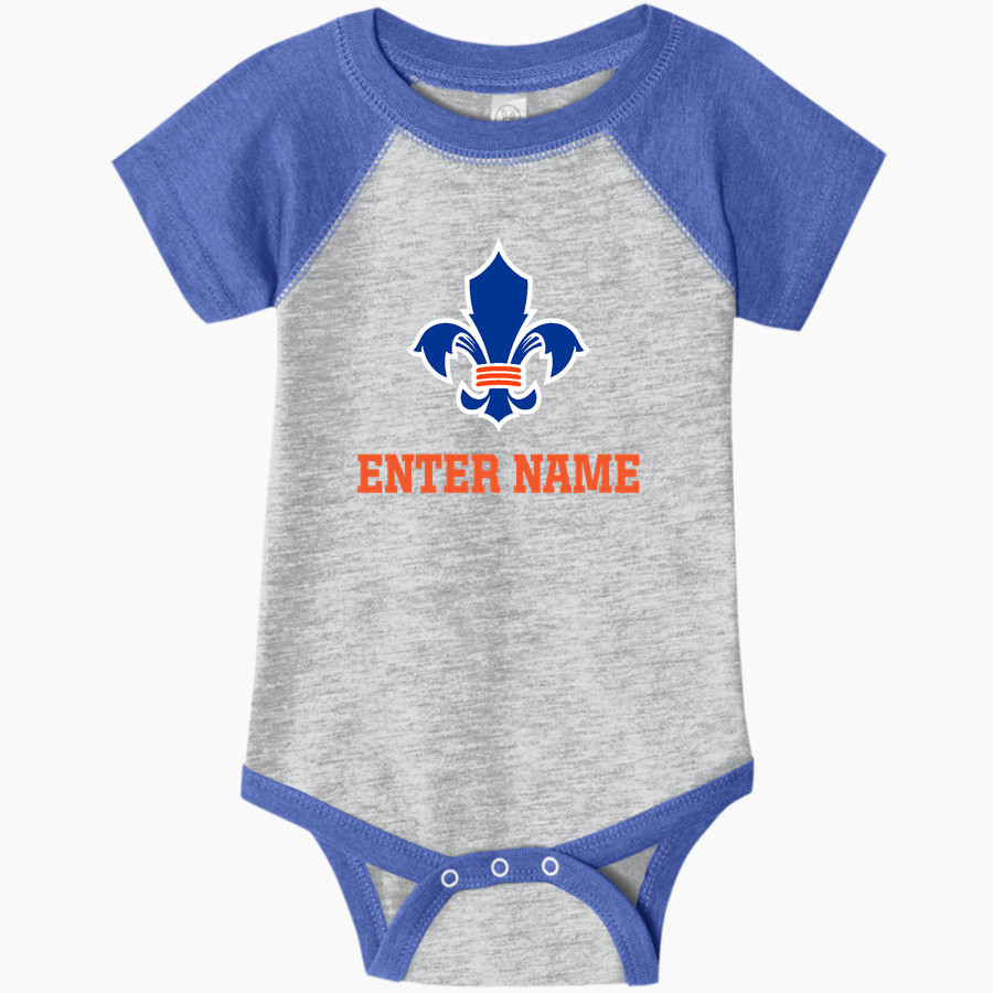 Santa Teresa Saints Rabbit Skins Infant Baseball Fine Jersey Onesie