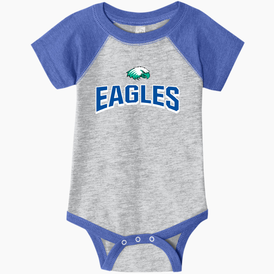 Carver Community Eagles <span class="pdp-name-mascot">Carver Community Eagles</span> Rabbit Skins Infant Baseball Fine Jersey Onesie