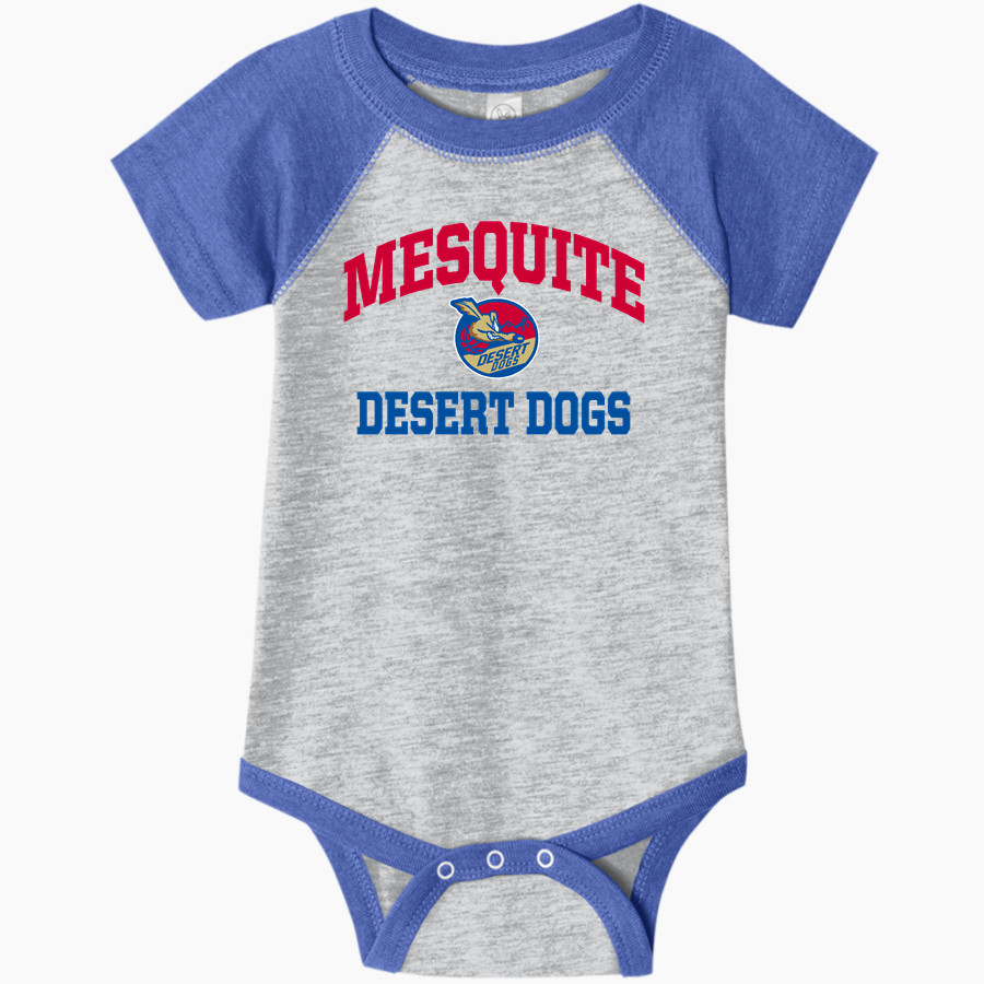 Mesquite Desert Dogs Rabbit Skins Infant Baseball Fine Jersey Onesie