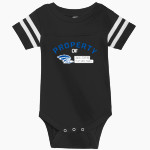 Wilder Thunderbirds Thunderbirds <span class="pdp-name-mascot">Wilder Thunderbirds</span> Rabbit Skins Infant Football Fine Jersey Onesie Front Thumbnail