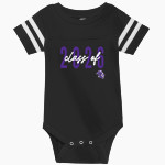 UPSON-LEE High School Knights <span class="pdp-name-mascot">Upson Lee Knights</span> Rabbit Skins Infant Football Fine Jersey Onesie Front Thumbnail