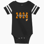 ONEIDA HIGH SCHOOL INDIANS Rabbit Skins Infant Football Fine Jersey Onesie Front Thumbnail