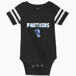 West Tech Panthers Rabbit Skins Infant Football Fine Jersey Onesie Front Thumbnail