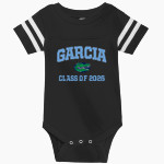 Garcia Gators Rabbit Skins Infant Football Fine Jersey Onesie Front Thumbnail