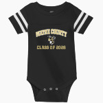 WAYNE COUNTY HIGH SCHOOL YELLOWJACKETS <span class="pdp-name-mascot">WAYNE COUNTY YELLOWJACKETS</span> Rabbit Skins Infant Football Fine Jersey Onesie Front Thumbnail