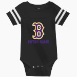 BALL HIGH SCHOOL GOLDEN TORNADOES Rabbit Skins Infant Football Fine Jersey Onesie Front Thumbnail