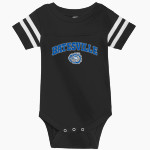 BATESVILLE HIGH SCHOOL BULLDOGS Rabbit Skins Infant Football Fine Jersey Onesie Front Thumbnail