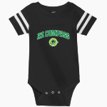 AZ Compass DRAGONS Rabbit Skins Infant Football Fine Jersey Onesie Front Thumbnail