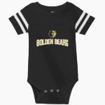 SOUTH OAK CLIFF HIGH SCHOOL GOLDEN BEARS <span class="pdp-name-mascot">SOUTH OAK CLIFF GOLDEN BEARS</span> Rabbit Skins Infant Football Fine Jersey Onesie Front Thumbnail