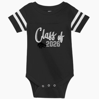 Rabbit Skins Infant Football Fine Jersey Onesie