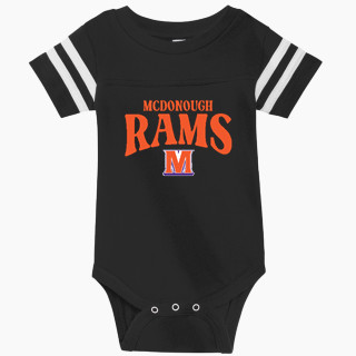 Rabbit Skins Infant Football Fine Jersey Onesie