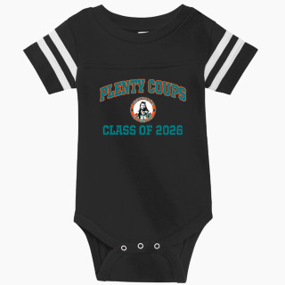 Rabbit Skins Infant Football Fine Jersey Onesie