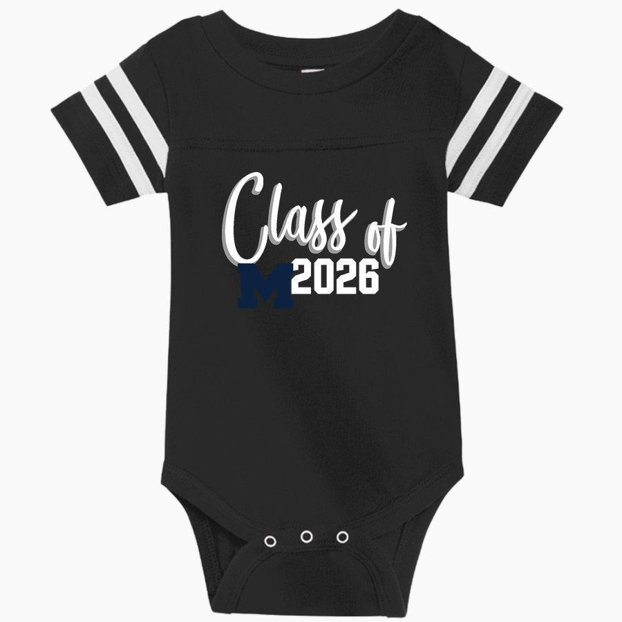 Marietta Blue Devils Rabbit Skins Infant Football Fine Jersey Onesie