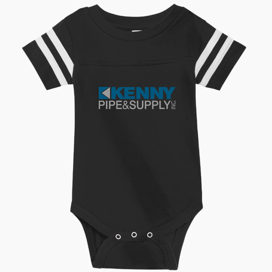 KENNY PIPE & SUPPLY <span class="pdp-name-mascot">KENNY PIPE & SUPPLY</span> Rabbit Skins Infant Football Fine Jersey Onesie
